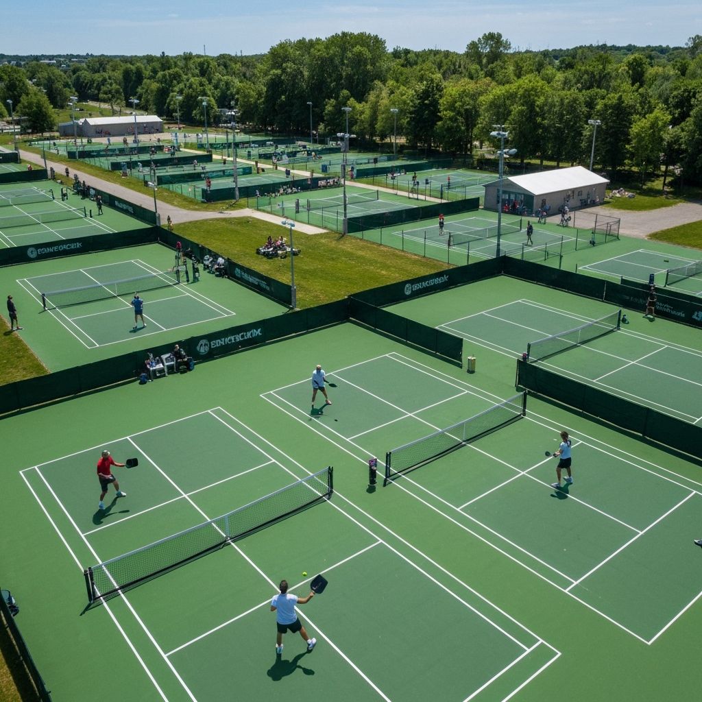 Pickleball courts in Quebec